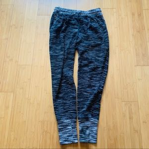 H&M Marled High Waisted  Drawstring Sweat Pants